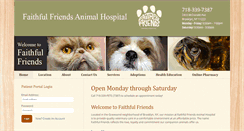 Desktop Screenshot of faithfulfriendsny.com